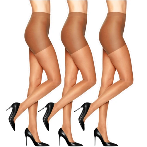 L'eggs Sheer Energy Women's Medium Support Leg, Control Top, Sheer Toe, Compression Tights