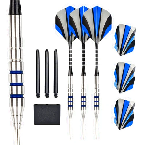 LinkVisions 24g 90%/80% Tungsten Professional Steel Tip Darts Set Point Protector