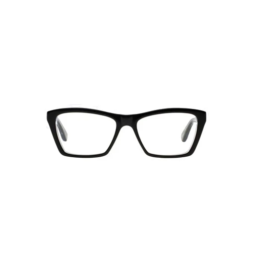Ray-Ban Women's RX5316 Square Prescription Eyewear Frames, Black Transparent, 53mm