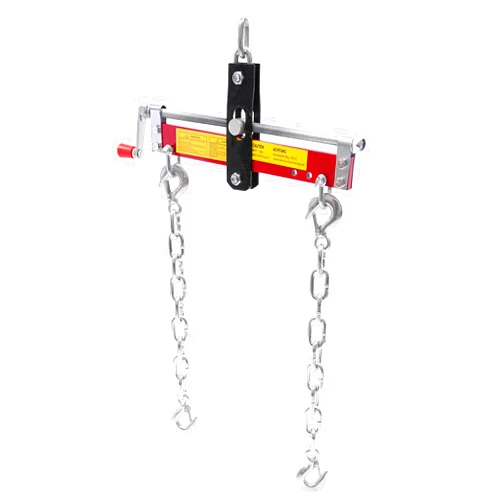 SHOUMANUAL Engine Load Leveler, 2,000 LBS Engine Hoist Shop Crane Accessory 3 Position Engine Leveler with 22 Inch Long Chains