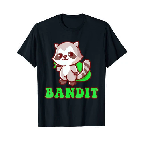 Besitzer Raccoon Waschbär Racoon Niedlich Geschenk Bandit Cute Criminal Rubbish Panda Animal Friend Raccoon T-Shirt