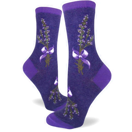 ModSocks Women's Crew Floral Socks