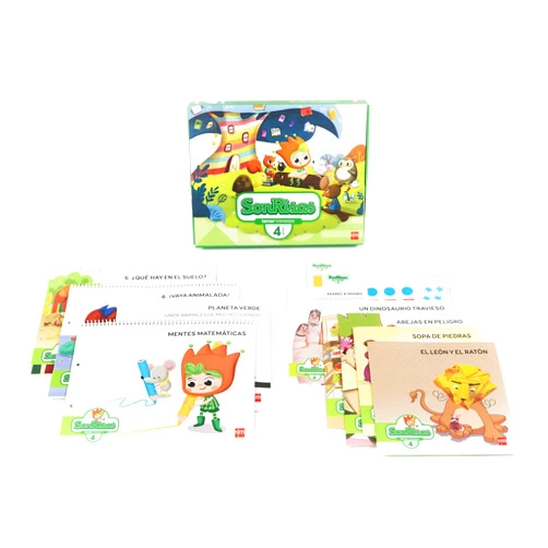 Spanish Edition by Teresa Abellán Pérez (Author), Javier Bernabeu Ruiz (Author), Rosa Maria Roca Castells (Author), Ana Molinario Nicolás (Author), Mª Luisa Guerrero Pérez (Author), Alya Mark (Illustrator), Montserrat Español Rodié (Illustrator), David Arumí Casanovas (Illustrator), Jordi Sales Roqueta (Illustrator), David Navarro Arenas (Illustrator), Carles Martí García (Illustrator), Serina Maio (María Teresa Vázquez Martínez) (Illustrator) & 9 more SonRisas. 4 años, 3 trimestre