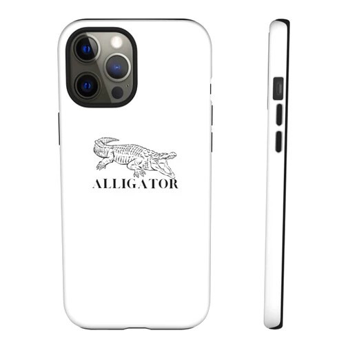 GENERIC Alligator Phone Case, Tough Cases for Nature Lovers, Unique Wildlife Gift, Eco-Friendly Tech Accessory, Stylish Animal Matte