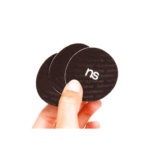 Nutrisense Adhesive Patches for Stelo, Dexcom G7, Freestyle Libre3 - Waterproof & Sweatproof Adhesive for 10-14 Days - Black, 20 Pack