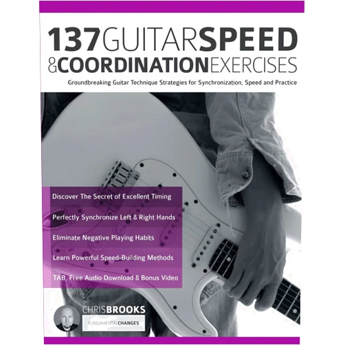 By Mr Chris Brooks (Author), Mr Joseph Alexander (Author), Mr Tim Pettingale (Editor) & 0 more 137 Guitar Speed & Coordination Exercises: Groundbreaking Guitar Technique Strategies for Synchronization, Speed and Practice (Learn Rock Guitar Technique)