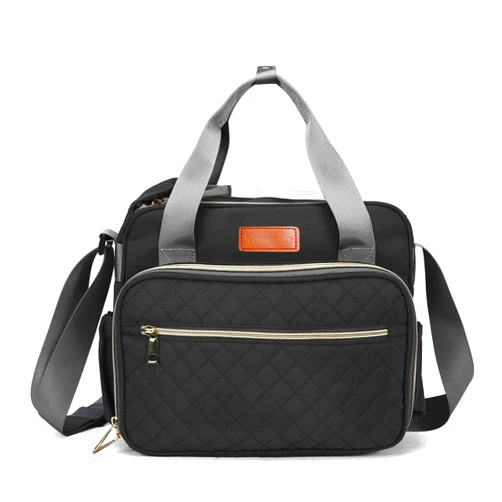 TRENDPLAY Small Diaper Bag Tote for Girls Baby Nappy Bag - Travel&Outdoor Stroller Organizer Cute Diaper Maternity Bag for Mom Daddy