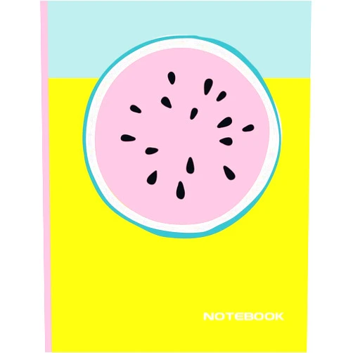 Notebook: Lined Notebook Journal - Stylish Watermelon - 120 Pages - Large 8.5 x 11 inches - Composition Book Paper - Minimalist Design for Women, Men, ... - Newest Color Trends Collection - Wide Ruled