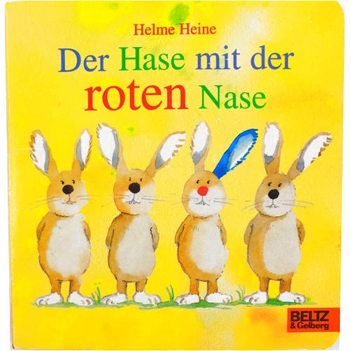 Helme Heine Der Hase mit der roten Nase (German Edition)
