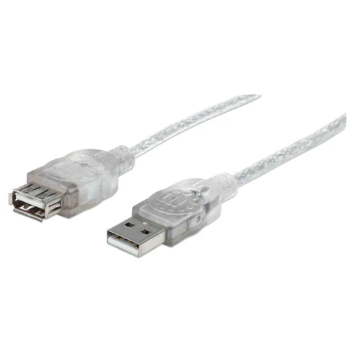 Manhattan USB2.0 Cable AM-AF Trans 15-Feet/4.5m (340502)