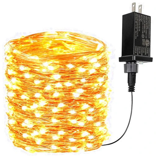 BHCLIGHT 66Ft 200 LED Fairy Lights Plug in, Waterproof String Lights Outdoor & Indoor 8 Modes Christmas Light Bedroom Decor, Timer Twinkle Lights for Girl's Room Garden Party Christmas Decorations (Warm White)