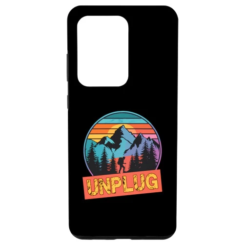 Enjoy the Adventure Vintage Outdoor Hiking Boots Galaxy S20 Ultra Hiking Hike Mountains Unplug for a Hiker Case
