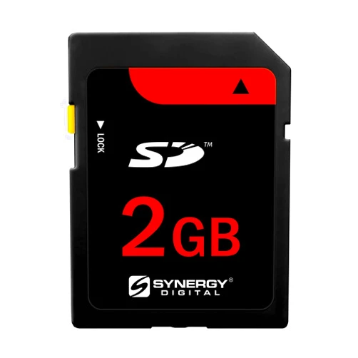 Synergy Digital 2GB SD Memory Card