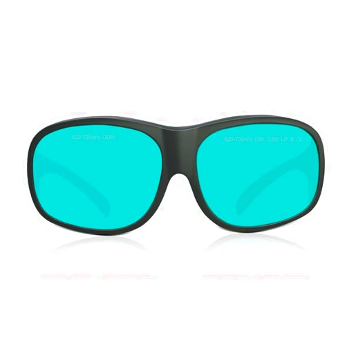 LaserPair Blocking Red Laser Glasses, 620-700nm Ruby Laser Safety Glasses for Laser Hair Removal 635nm, 650nm, 694nm And LED Red Light Therapy Safety Glasses