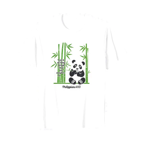 Panda Bamboo Forest Lovers Nature Enthusiasts Be Cool Eat Plants Panda Bamboo Theme T-Shirt