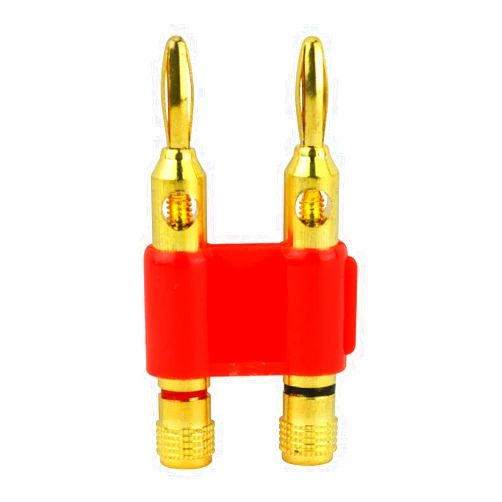 Construct Pro Dual Banana Plug Red and Black