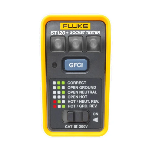 Fluke ST120+ GFCI Socket Tester with Audible Beeper