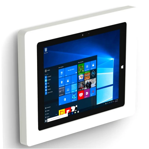 VidaMount White Enclosure and Fixed VESA Slim Wall Mount [Bundle] Compatible with Surface 3