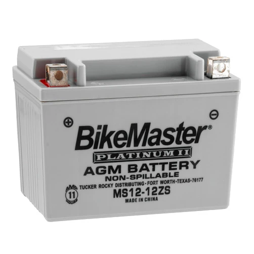 BikeMaster Platinum Batteries MS12-12ZS