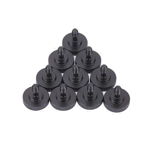 Mintata 10 Pcs Camera Quick Release Thumb Screw Tripod L Type Bracket 1/4