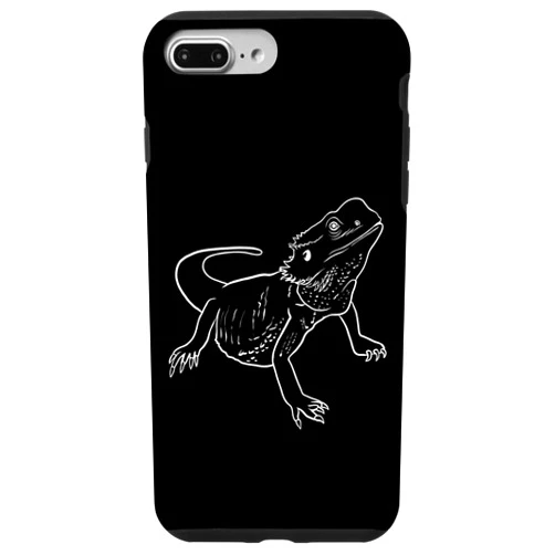 Cute Bearded Dragon Line Lover Gift Owner Love iPhone 7 Plus/8 Plus Cute Bearded Dragon Line Lover Gift Owner Love Case