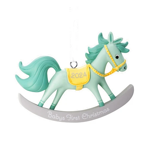 Hallmark Baby's First Christmas Christmas Ornament 2024 Boy