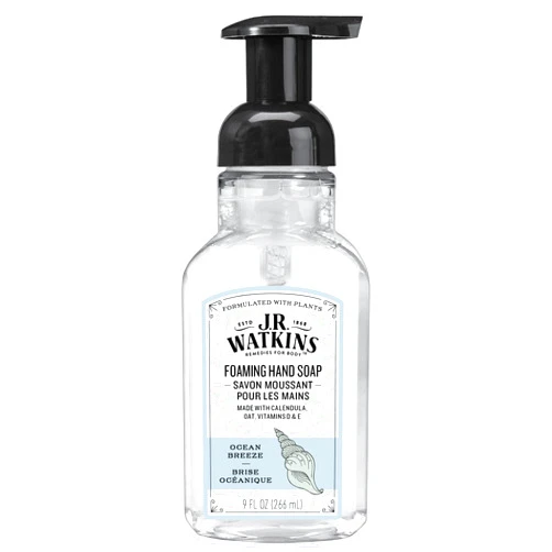 J.r. Watkins 20632 Foam Hand Soap, Ocean Breeze Scent, 9 Oz