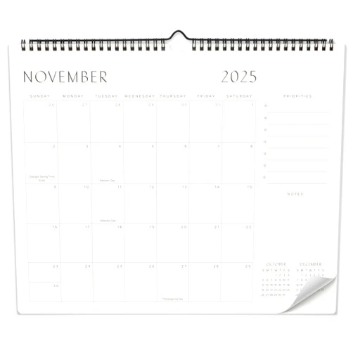 ZICOTO Beautiful 2025-2026 Wall Calendar - Runs from June 2025 until December 2026 – 14.5