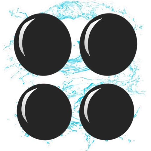 Generic 4 Car Door Lock Stickers - Keyhole, Exterior Car Stickers | Car Door Entry Guard Shield, 4 Car Door Lock Keyhole Protector Stickers Trim, Car Door Lock Screw Protector Key Decor for Car