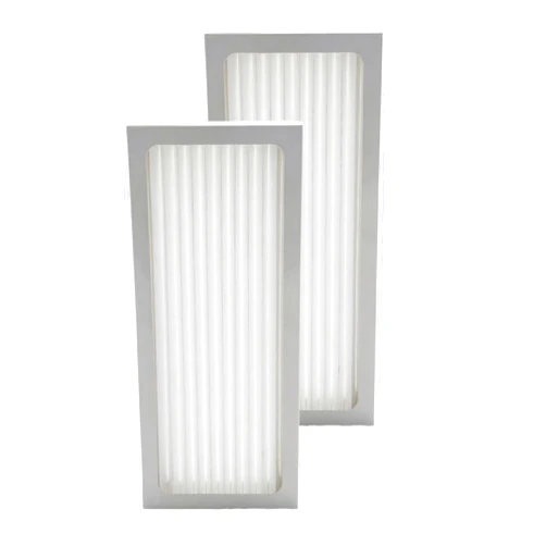 CAN-MEAGEREN 990051000 Replacement True HEPA Air Filter Compatible with Hamilton Beach TrueAir Compact Pet Air Purifiers 04383 04384 04385 04386, H13 High-efficiency Air Clean Dust,2-Pcs