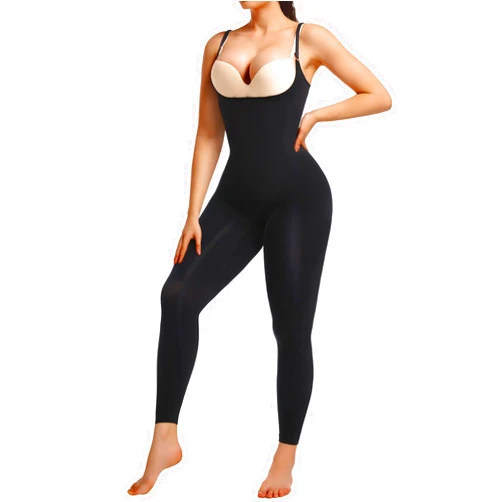 SHAPERX Women's Tummy Control Shapewear Leggings High Waisted Full Body Compression Seamless Shaper Bodysuit