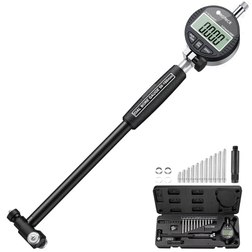 Neoteck Bore Gauge Set Digital Indicator Dial Bore Gauge (2-6