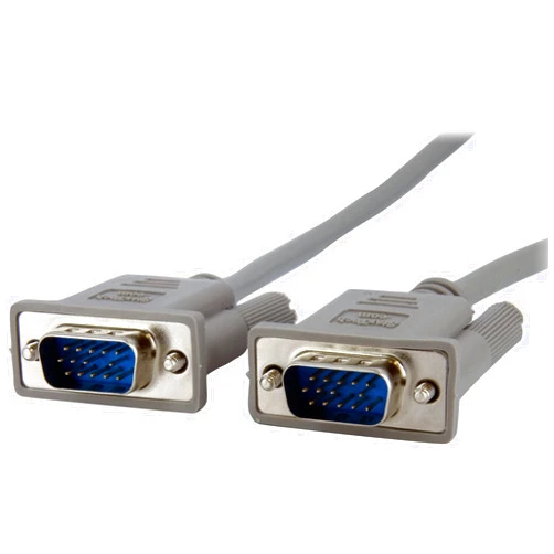 StarTech.com 15 ft Monitor VGA Cable - HD15 M/M - Supports resolutions up to 800x600 (MXT101MM15),Gray