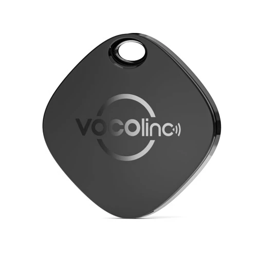 VOCOlinc Key Finder, Luggage Tracker Tag Item Locator Compatible with Find My (iOS only), Smart Tag Bluetooth Tracker for Keys, Wallet, Bags, Suitcase and More, Replaceable Battery, IP65 Waterproof