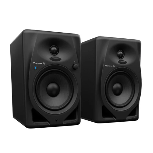 Pioneer DJ DM-50D-BT 5-inch Desktop Active Monitor Speaker Pair with Bluetooth - Black