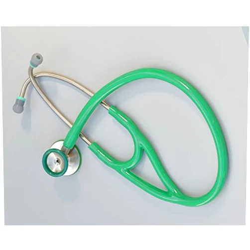 Kila Scopes Bell Stethoscope - Professional Dual Head Bell Cardiology & Diagnostic Stethoscope for Doctors and Nurses - with accessories K770 Green