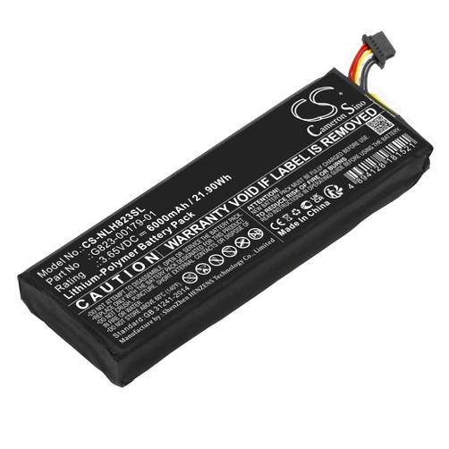 Nvobry Replacement Battery for Nest Doorbell, GQ Style AC, P/N G823-00179-01 (6000mAh) Li-Polymer