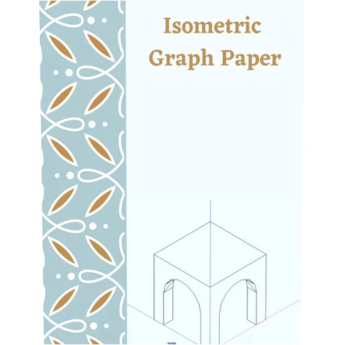 Mamae Kamil Isometric Graph Paper Notebook: Isometric Paper for Engineers, Architects, Artists and Designers