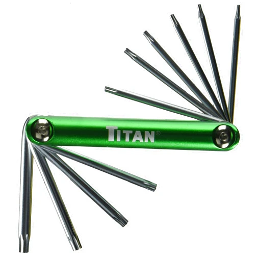 Titan 12710 Tamper Proof Star Key Set