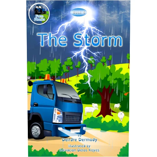 Deirdre Dermody,Salvacion Delos Reyes The Storm Farm Phonics: Learning to read kids phonics book for 6-8 years old