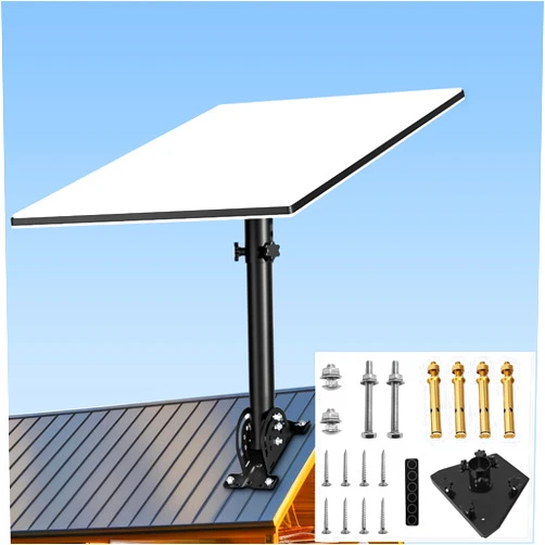 Burbifro Starlink Gen 3 Heavy Duty Pivot Roof Mount, Adjustable 360 Degree for Better Signal, Burbifro Starlink Mounting Kit for Starlink Internet Kit Satellite, Compatible with Starlink Standard Gen 3 Dish
