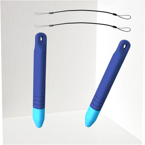 CGSZDMZY Stylus Pen for Kids, Universal Stylus Pens Compatible with Amazon Fire Tablet for Kids, Kindle, iPad/iPhone All Capacitive Touch Screens(2Blues+2Cords)