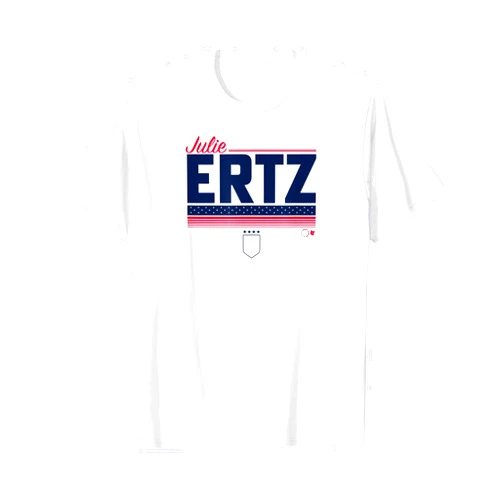 BreakingT Julie Ertz Stripe USWNTPA - USA Soccer T-Shirt