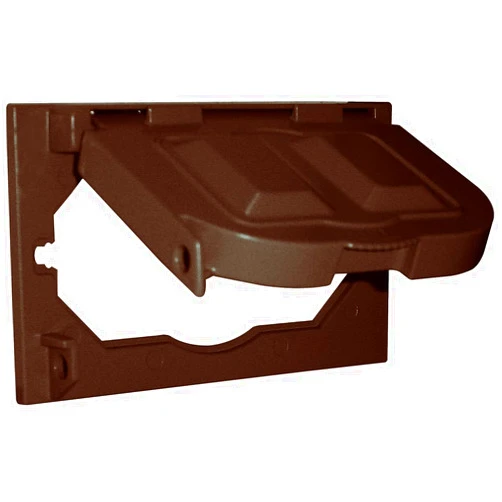 Sigma Electric, Bronze, Size Sigma Engineered Solutions, 14145BR 1-Gang Horizontal Multi-Use Weatherproof Cover