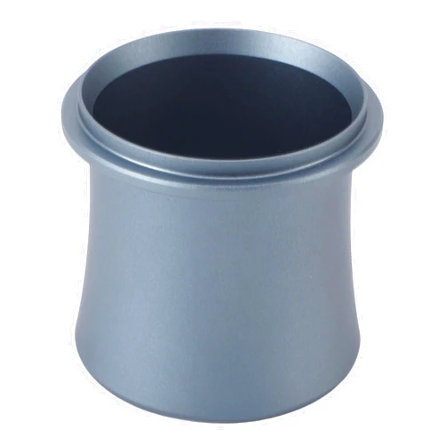 Atyhao Aluminum Alloy Antistatic Single Dose Minimize Mess, Easy to with Non Stick Coating for 51mm 53mm 54mm Portafilter (Dark Grey)