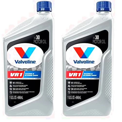 Valvoline VR1 Racing SAE 30 Motor Oil 1 QT (Pack of 2)