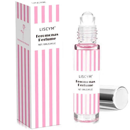 Liscym Pheromones Perfumes for Women, Long-Lasting, Roll-On Travel Size Feromonas Fragrance Oil to Attract Men (10 ml)