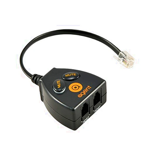 TruVoice Agent Buddy Box Universal Headset or Handset Training Solution with Mute