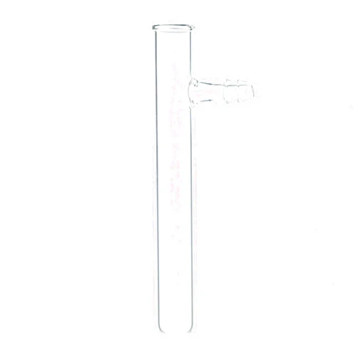 Eisco Labs - 125x16mm Borosilicate Glass Test Tube with Side Arm - Lab Equipment for Gas Collection, Distillation, and Chemical Reactions - Durable and Easy to Clean