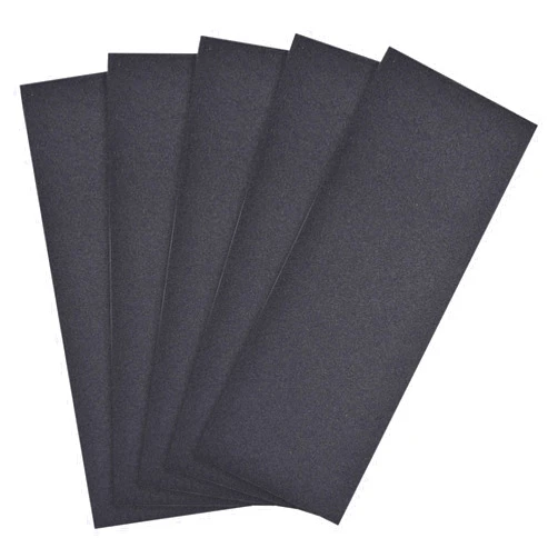 uxcell 220 Grits Sanding Sheets 9-inch x 3.6-inch Wet Dry Silicon Carbide Sandpaper for Wood Furniture Metal Polishing 5pcs